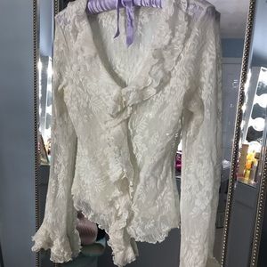 Newport News Lace Top